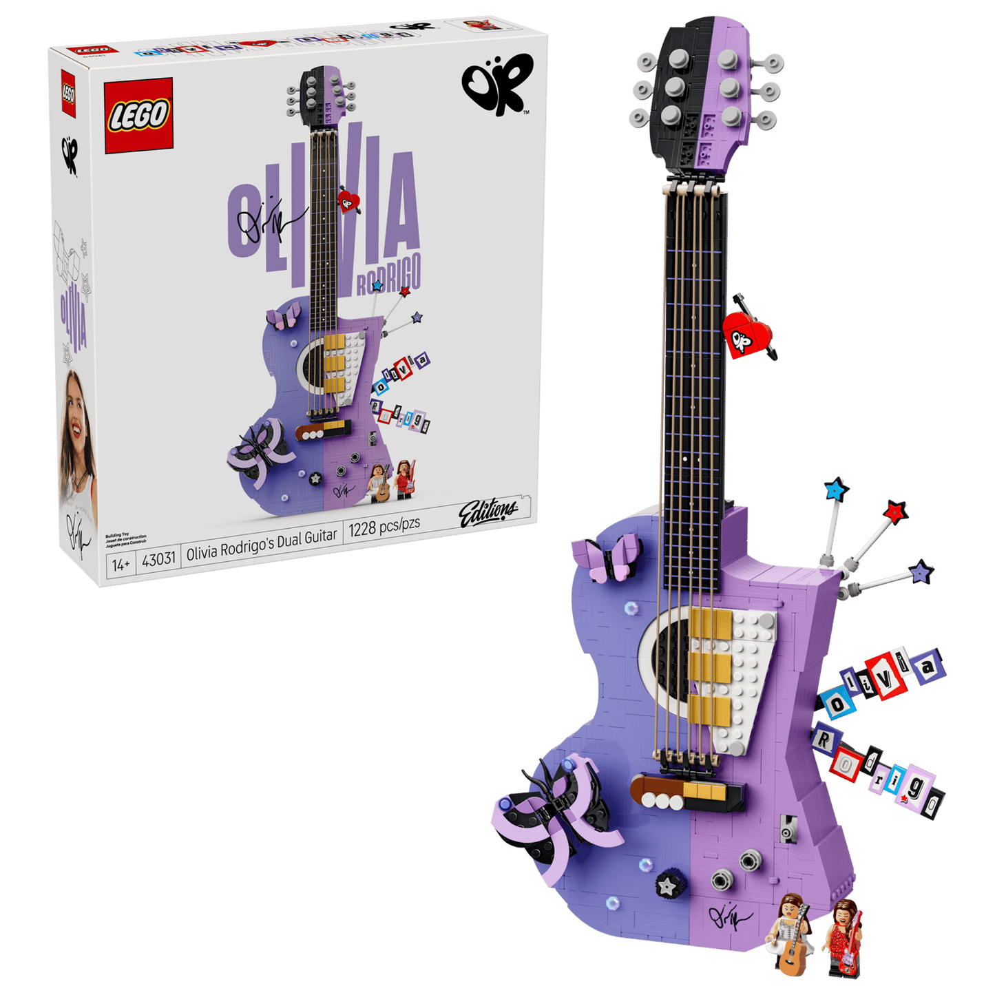 LEGO Olivia Rodrigo's Dual Guitar