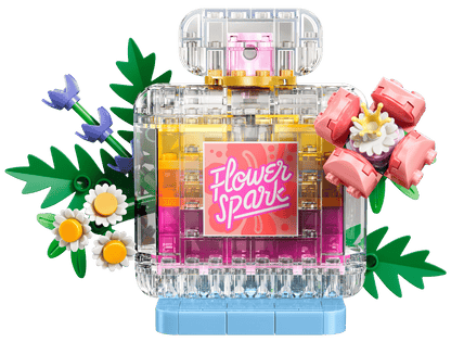 LEGO Floral Decor Perfume Bottle