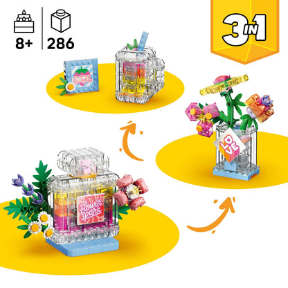 LEGO Floral Decor Perfume Bottle
