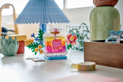 LEGO Floral Decor Perfume Bottle