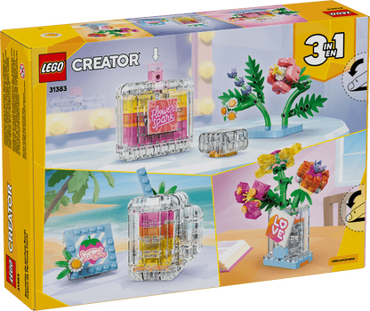 LEGO Floral Decor Perfume Bottle