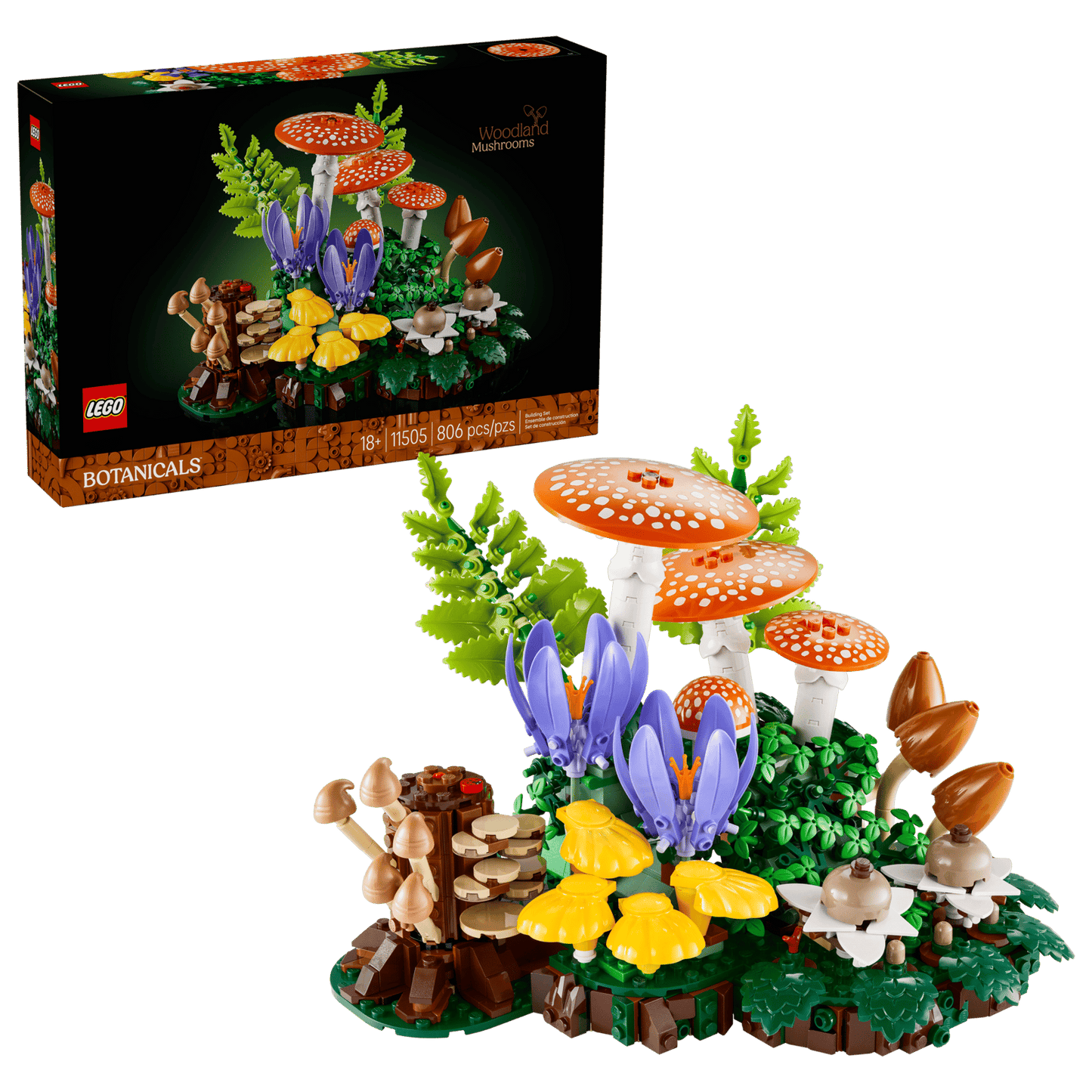 LEGO Woodland Mushrooms