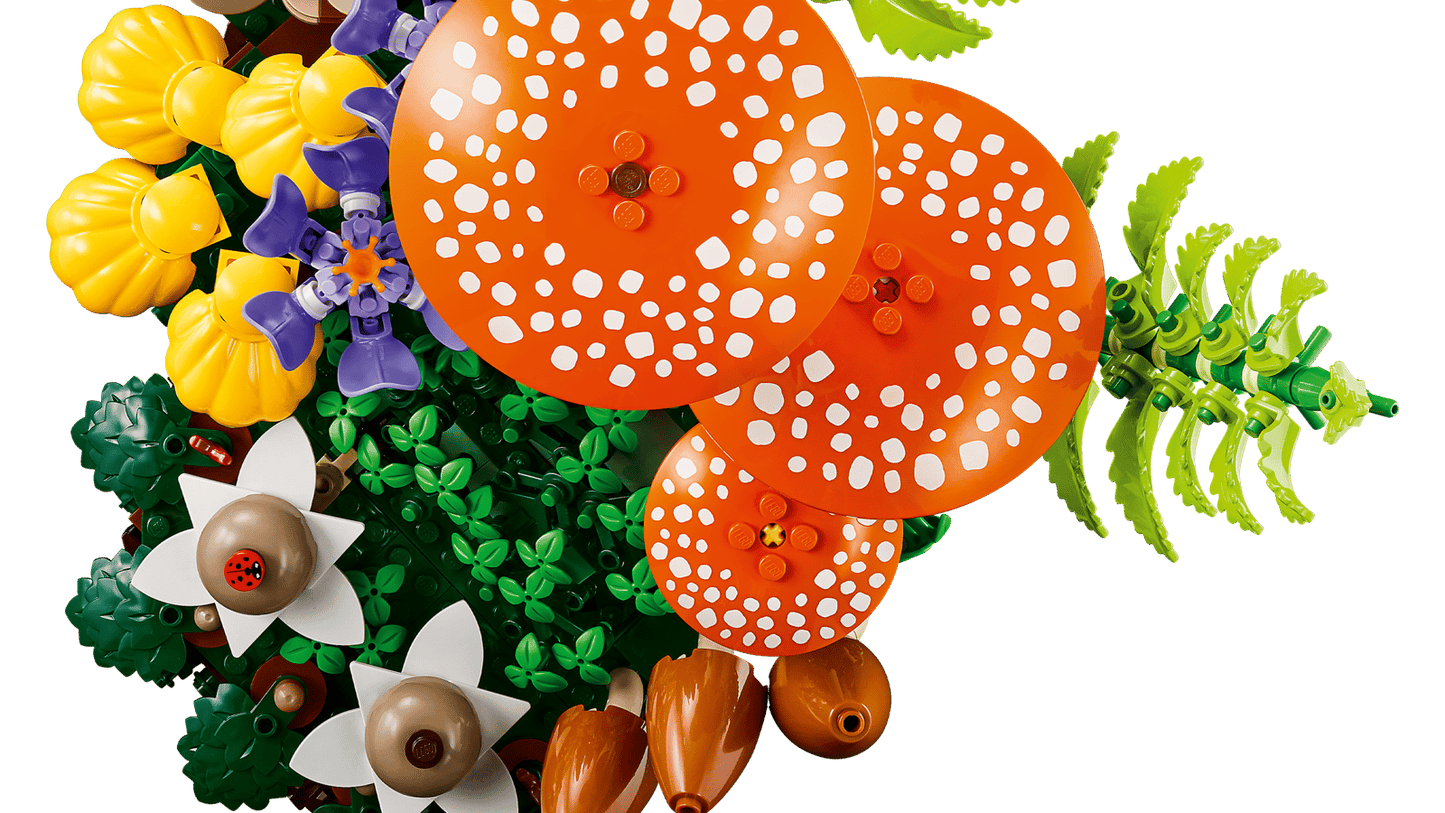 LEGO Woodland Mushrooms