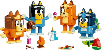 LEGO Brick Built Bluey Family