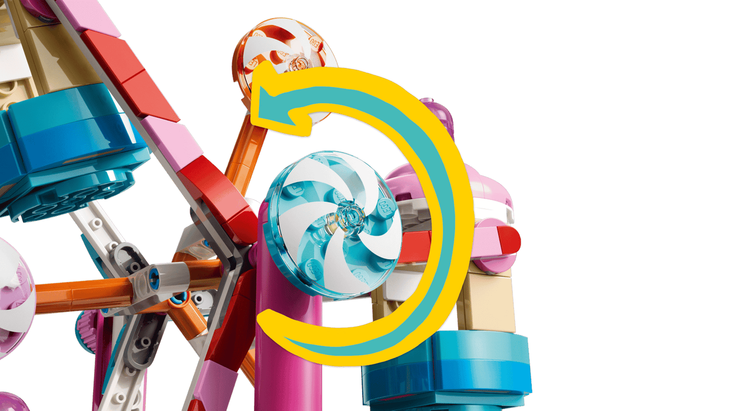 LEGO Candy and Cupcake Ferris Wheel