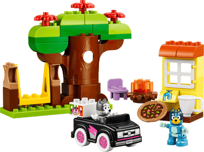 LEGO Pizza Girls with Muffin and Bluey