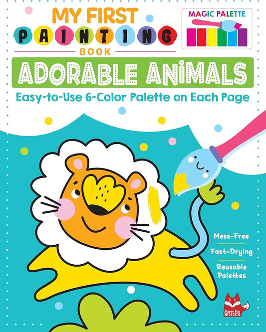 My First painting Book Adorable Animals