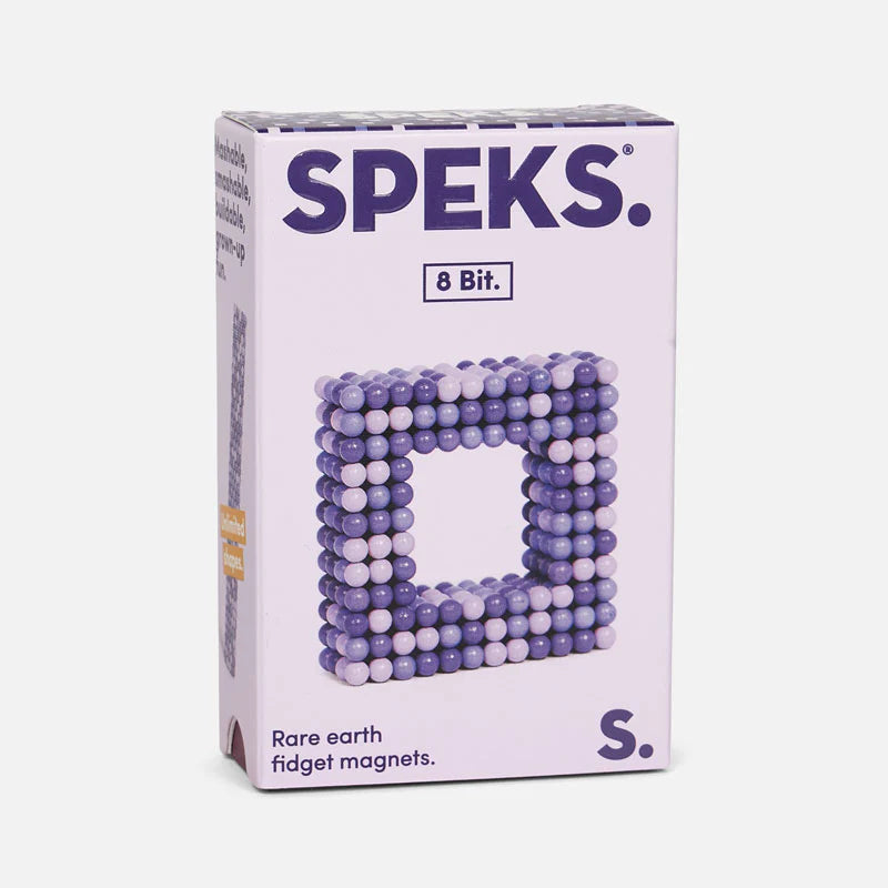 8 Bit Speks Rare Earth Fidget Magnets