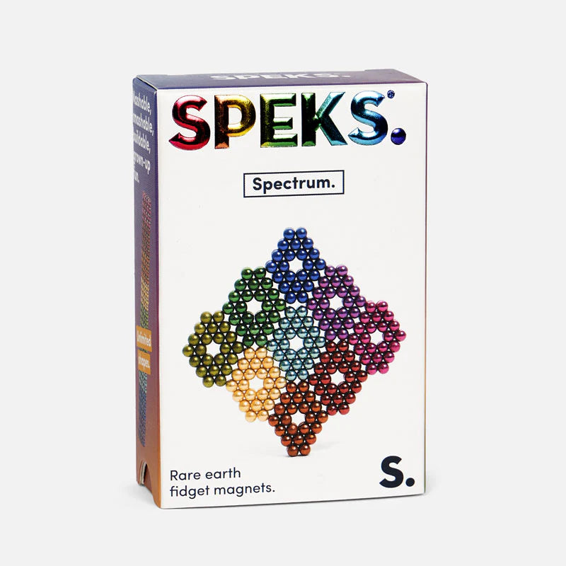 Speks Spectrum Rare Earth Fidget Magnets