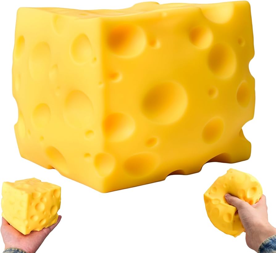 XL Squishy Cheese Mesh Bag Pande