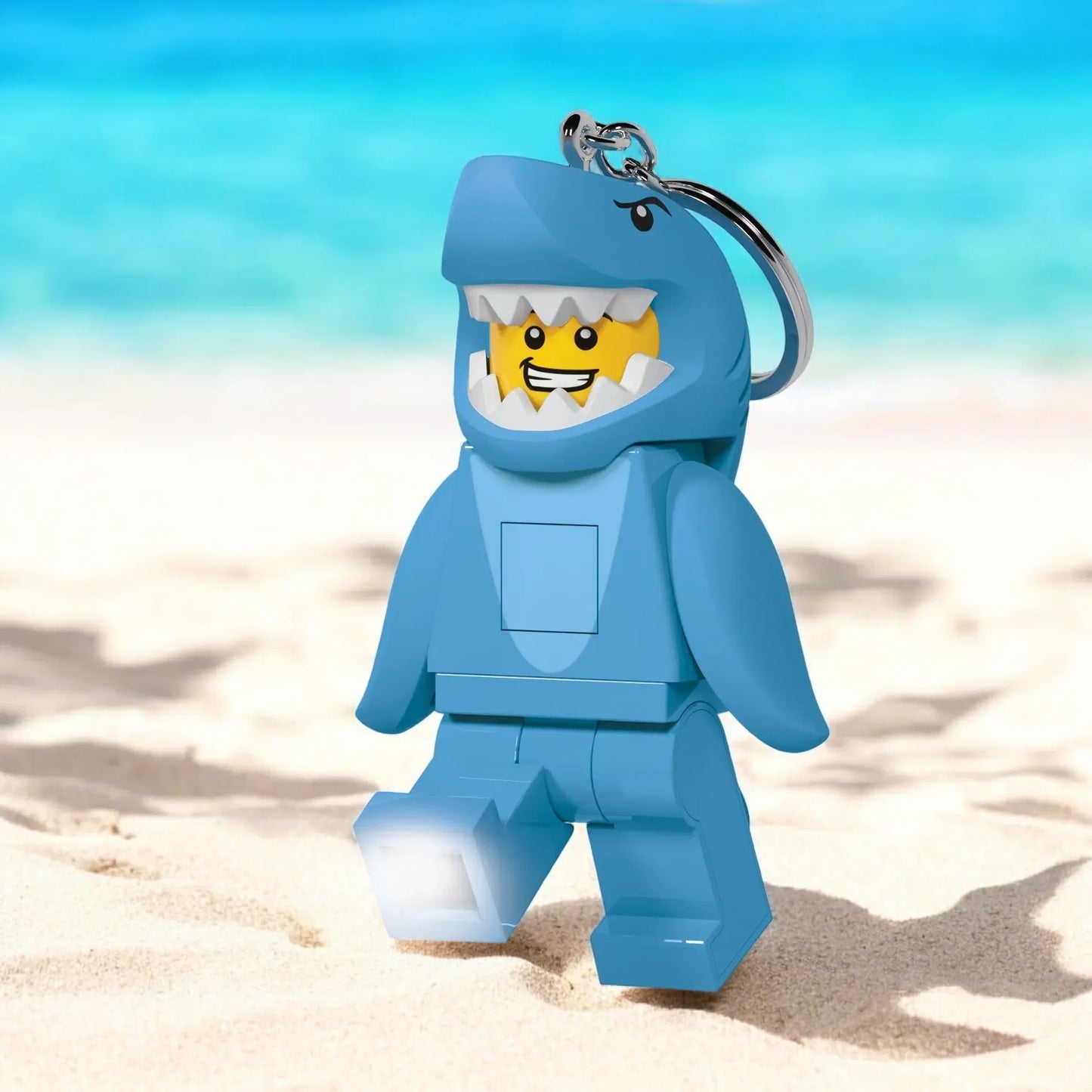 Lego Light Keychain Shark