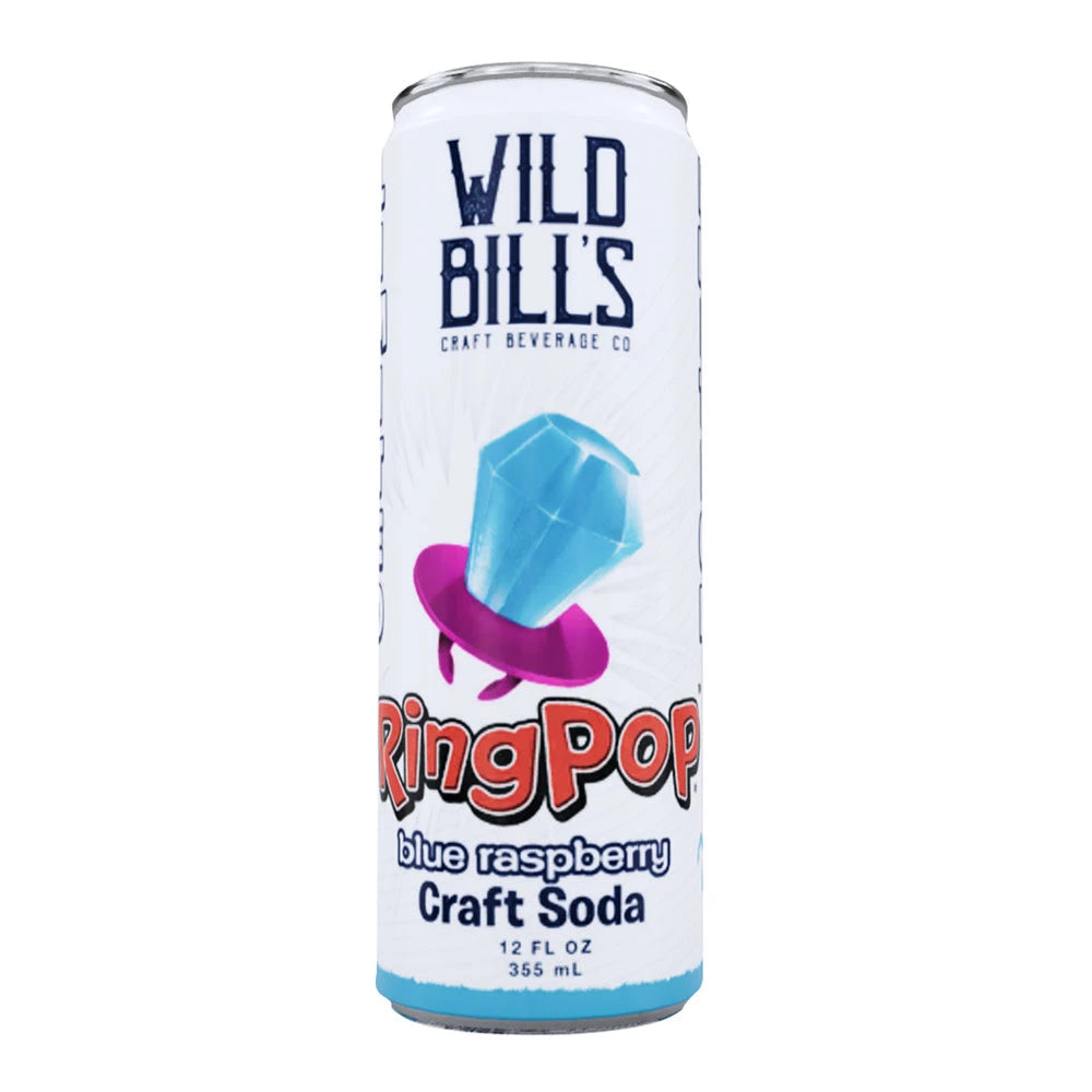 Ring Pop Blue Raspberry Can