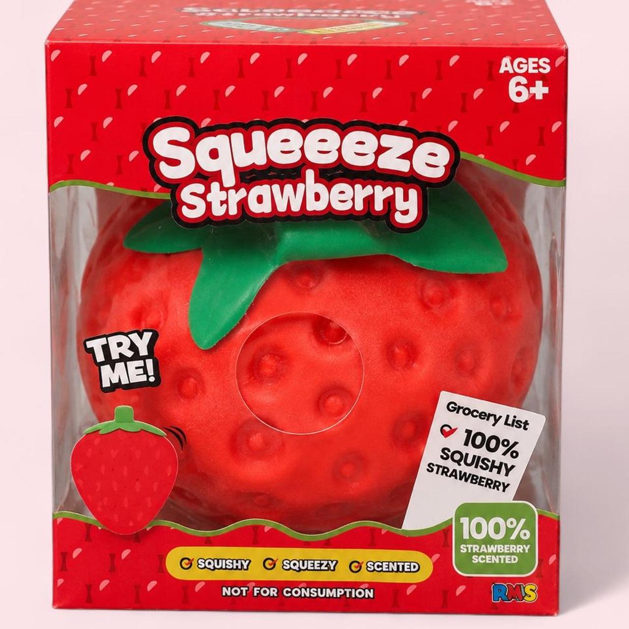 XL Squishy Squeezy Strawberry