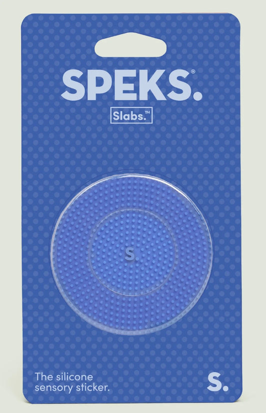 Slabs Circle Static Blue