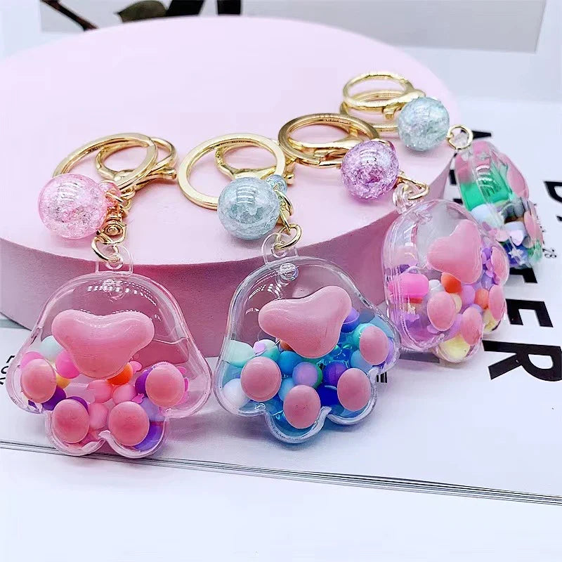 Paw Float Keycharm