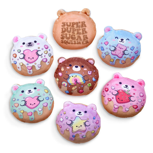Sugar plush bear donut
