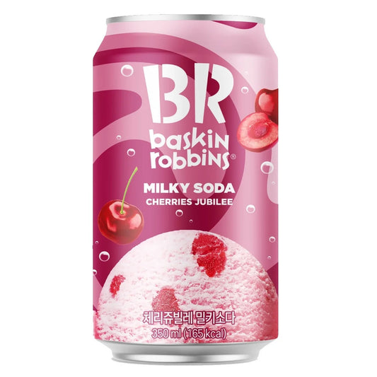 Baskin Robins Cherries Jubilee Milky Soda