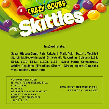Skittles Giant Crazy Sour