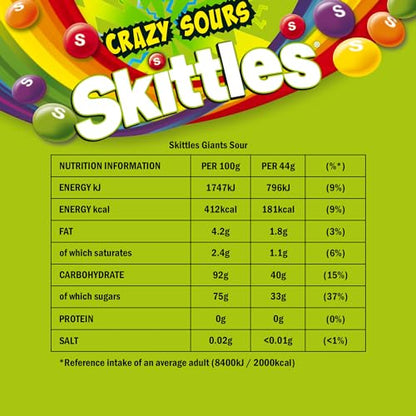 Skittles Giant Crazy Sour