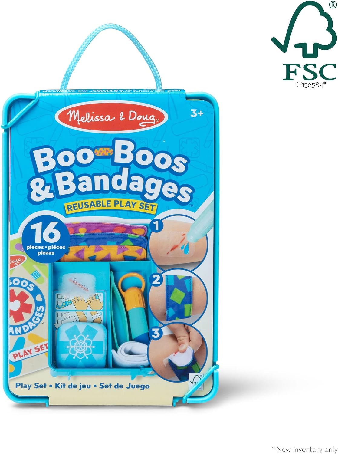 BooBoos and Bandages Reusable Play Set