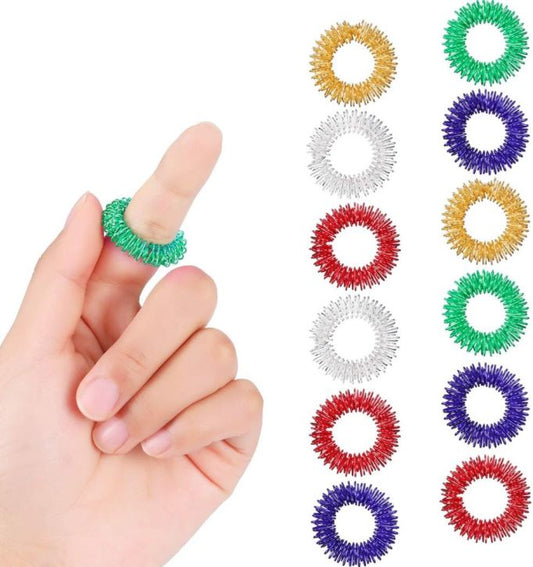 X Ring Spikey Fidget