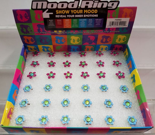 Flower Mood Rings