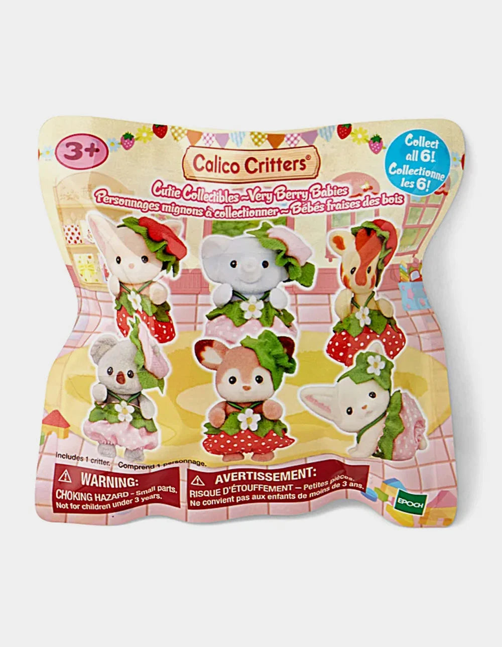 Calico Critters Cutie Collectibles Very Berry Babies Surprise Bag