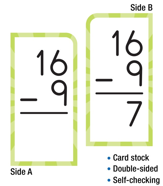 Flash Cards Subtraction