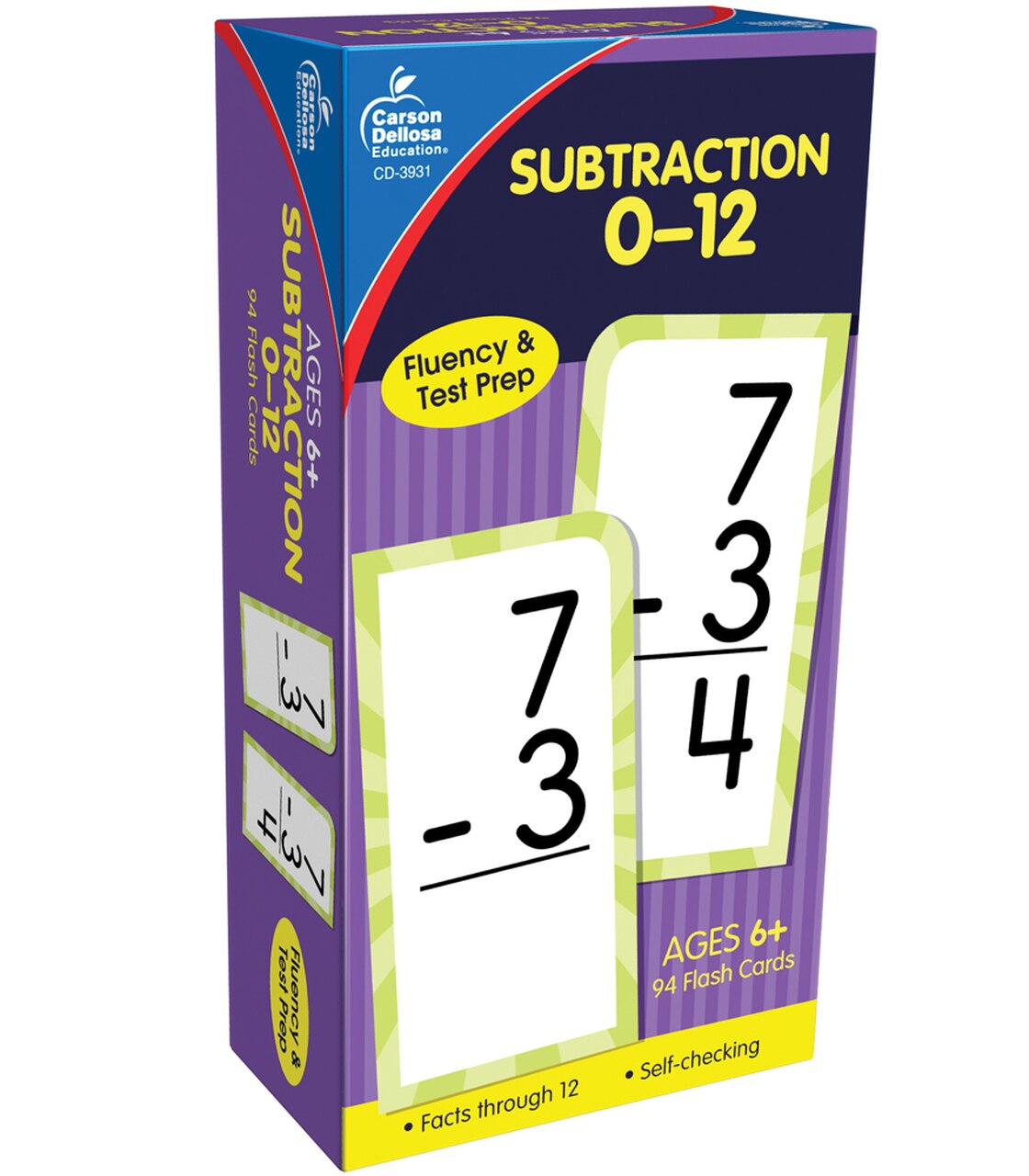 Flash Cards Subtraction
