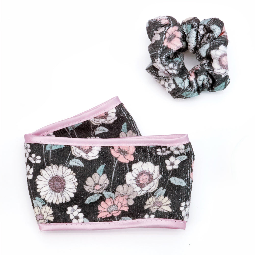 X Scrunchie Lemon Lavende