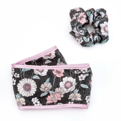 X Scrunchie Lemon Lavende