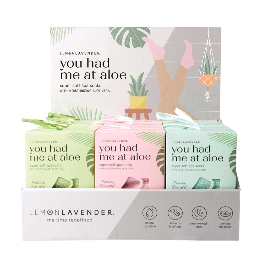 X Aloe Soft Spa Sock