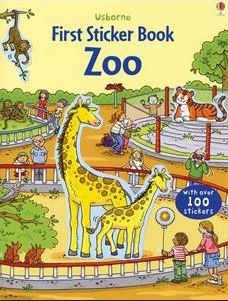 X First Sticker Book Zoo