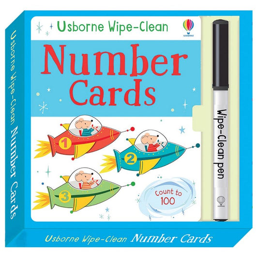 Wipe Clean Number Cards