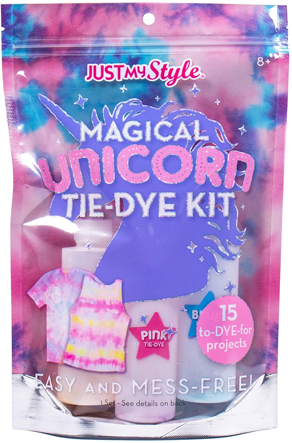 X Magic Unicorn Tie Dye K