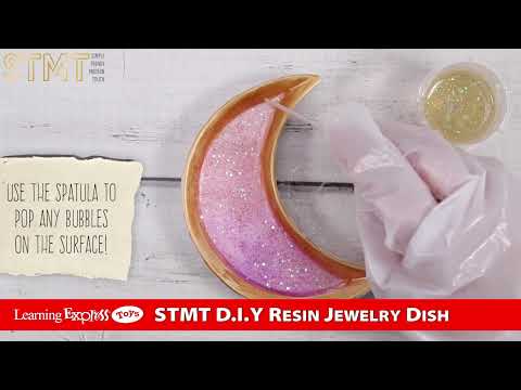 X Resin Jewelry Dish