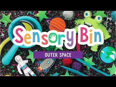 X Sensory Bin Outer Space