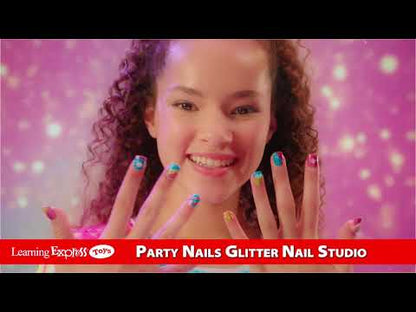 X Party Nail Studio Glitt