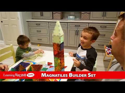 D Magnatiles 100pc Clear