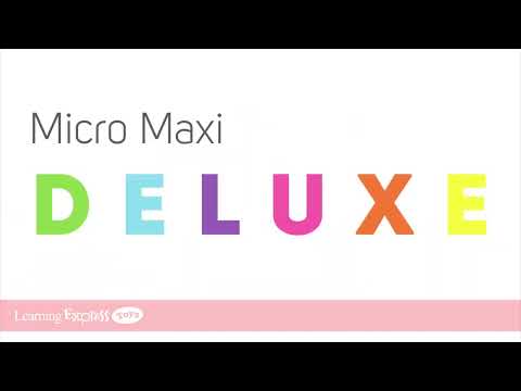 Maxi Deluxe Led Pink Scoo