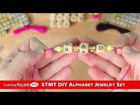 Diy Alphabet Jewelry