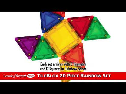 * Tileblox Rainbow 20pc