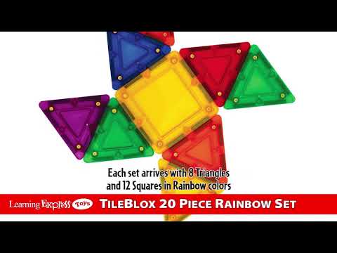* Tileblox Rainbow 20pc