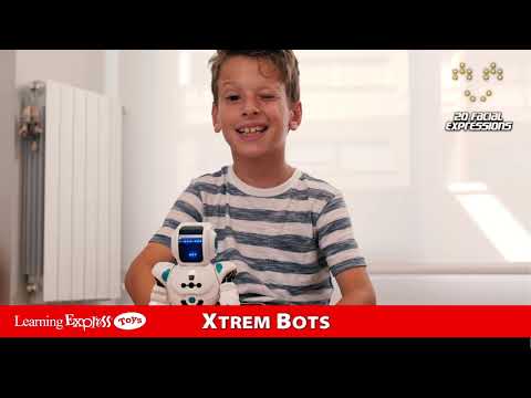 X Robbie Bot Hi Tech Blue
