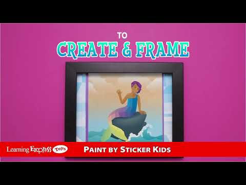 Unicorns Paint by Sticker