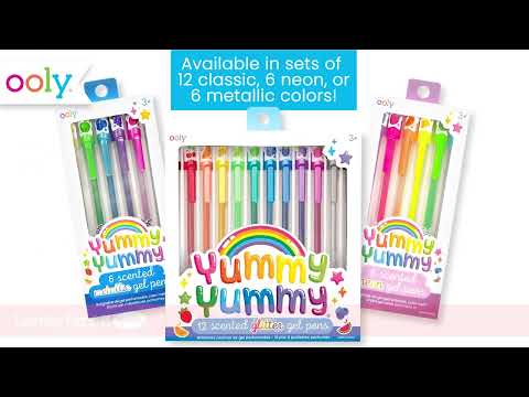 X Yummy Scented Gel Pens