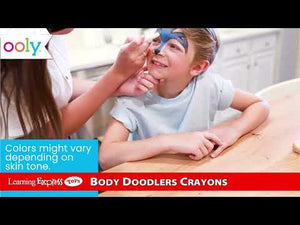 Body Doodlers Face Crayon