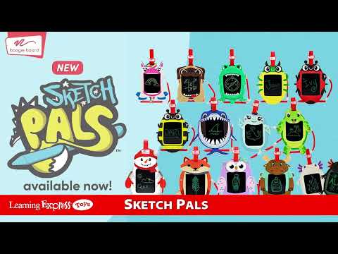 Sketch Pals Fidgety Pink