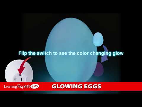 Glowing Egg for Easter!