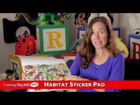 Reusable Sticker Jungle